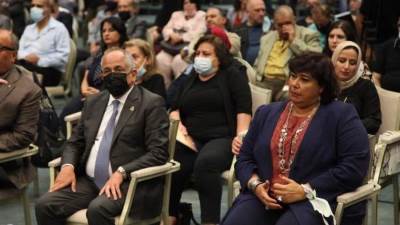 وزيرا ثقافة مصر والأردن يطلقان الفعاليات الأدبية لمهرجان جرش 35