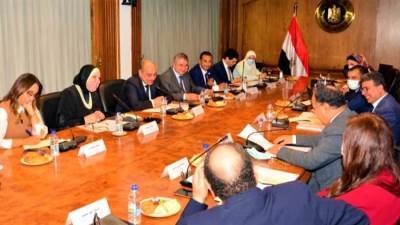 جامع ومعيط يبحثان تنفيذ مبادرة تحفيز الصناعة المصرية