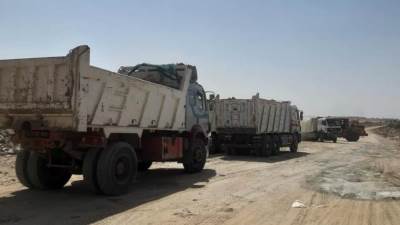 جهاز مدينة الشروق يُشارك في حملة لضبط معدات النقل المخالفة بعدة مناطق