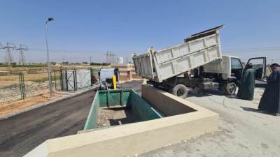 البيئة: الانتهاء من التشغيل التجريبى لاختبار كفاءة العمل ومتابعة سير المنظومة 