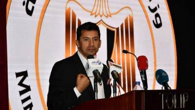 "صبحي"يكرم المتميزين من المشروع القومي للموهبة والبطل الأوليمبي الفائزين بألقاب بطولات الجمهورية