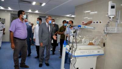 محافظ القليوبية يتفقد مستشفى كفر شكر المركزي ومحطة المياه المرشحة بالمنشأة الكبرى