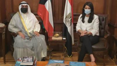 "المشاط" تناقش فرص التعاون مع الصندوق الكويتي في تنفيذ المبادرة الرئاسية"حياة كريمة"