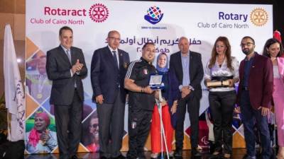 نادي روتاري كايرونورث يكرم أبطال أولمبياد وبارالمبياد طوكيو 2020 