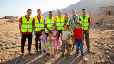 صندوق تحيا مصر يطلق قافلة حماية اجتماعية لرعاية 2000أسرة بالرويسات وسانت كاترين