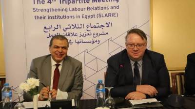 القوى العاملة و"العمل الدولية" يجتمعان لتعزيز علاقات العمل ومؤسساتها في مصر