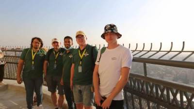 برج القاهرة يستقبل الوفد الروسي المشارك بمنتدى الشباب المصري الروسي الثاني