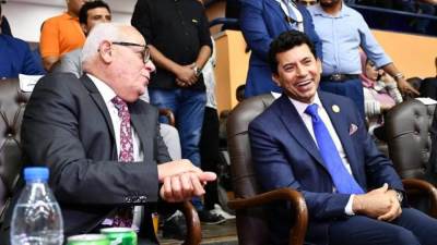 وزير الشباب والرياضة ومحافظ بورسعيد يشهدا ختام بطولة الجمهورية للشركات الــ 54