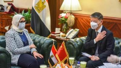 وزيرة الصحة: التعاون بين مصر والصين في جائحة كورونا نموذجًا يحتذى به