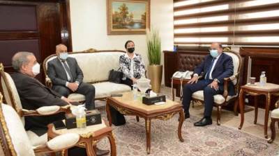 وزراء التنمية والبيئة والإنتاج الحربى ورئيس "العربية للتصنيع" يتابعون مستجدات إدارة المخلفات