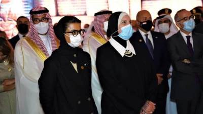 وزيرة التجارة والصناعة تفتتح الجناح المصري باكسبو2020 دبي..وتعلن انطلاق فعاليات الجناح رسمياً