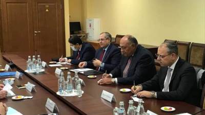 وزير الخارجية وسكرتير مجلس الأمن الروسي يتناولان سُبل دفع ملفات التعاون الثنائي