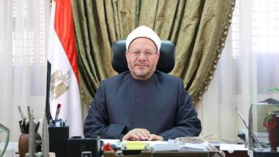 مفتي الجمهورية يهنئ السيسي والقوات المسلحة والشعب بمناسبة ذكرى انتصار أكتوبر