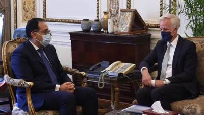 رئيس الوزراء يلتقي نائب رئيس "سيتي بنك جروب" للخدمات المصرفية للشركات والاستثمار