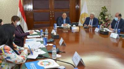 "شعراوي"يبحث مع ممثلي منظمات الأمم المتحدة والشركاء الدوليين ترتيبات "يوم المدن العالمي"بالأقصر