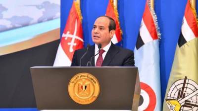 السيسي يحضر الندوة التثقيفية بمناسبة احتفالات القوات المسلحة بنصر اكتوبر