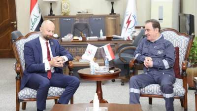 وزير الكهرباء للسفير النرويجي: نعمل على تنويع مصادر الطاقة وإتفاقاتنا أسسٍها عادلة