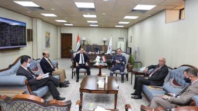 في مباحثاتها الثنائية.. وزارة الكهرباء والسفارة الفرنسية تناقش تفاصيل مشروع أرطاوي وتوتال