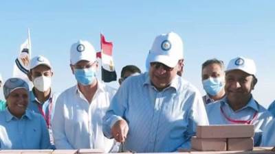 وزير البترول يضع حجر الأساس لمحطة معالجة "الحمد" برأس غالب بتكلفة مليارجنيه