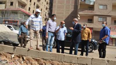 "محافظ القليوبية"يتابع إزالة المباني المتعارضة مع أعمال توسعة الطريق الدائري وأعمال التطوير