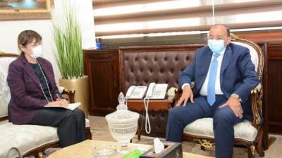 شعراوى يبحث مع منسق الأمم المتحدة التعاون فى برنامج تطويرالريف المصري"حياة كريمة"