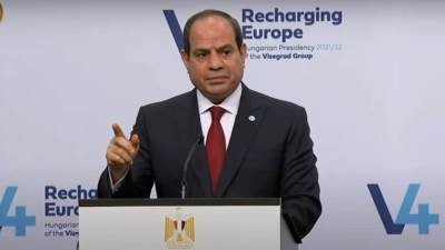 السيسي يحرج دول الاتحاد الأوروبي في (فيشجراد) ويلقى على مسامعهم كلمات نارية