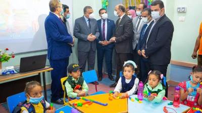 صندوق تحيا مصر يفتتح مدرسة عرب بخواج الابتدائية بسوهاج بسعة 19 فصلًا