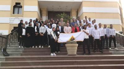 طلاب جامعه بنها يشاركون في برنامج "نحو رؤية شبابية لمجابهة التطرف والإرهاب"