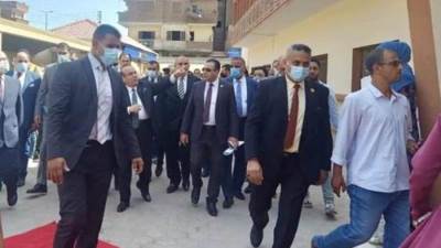 وزير العدل يفتتح مبنى محكمة طوخ بعد تطويره