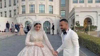 عودة التيار الكهربي لزفاف مجدي أفشة بعد انقطاعه