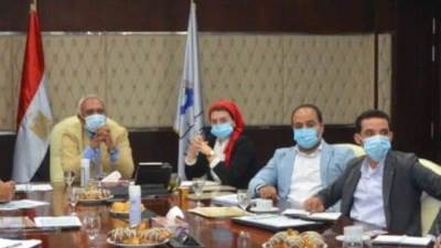 مسئولو هيئة المجتمعات العمرانية يتابعون وحدة المدن المستدامة والطاقة المتجددة بعد تشكيلها