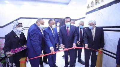 "عبدالغفار" يفتتح مكتب التايكو ونادي ريادة الأعمال بالمعهد القومي لعلوم البحار