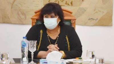 وزيرة الثقافة تجتمع برئيس الأوبرا لمتابعة ترتيبات مهرجان الموسيقى العربية 30