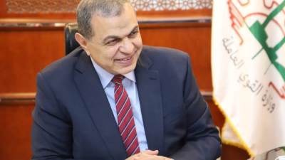 القوى العاملة: التفتيش على 222 منشأة وتحرير 73محضرًا وغلق 11 منشأة بدمياط