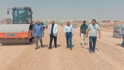 "الإسكان" تتابع طرق محطات القطار الكهربائى و"سكن لكل المصريين" بالعاشر من رمضان