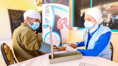 صندوق تحيا مصر ينظم قافلة المبادرة الرئاسية " نور حياة" بمحافظة مطروح