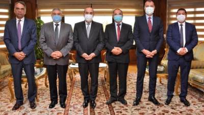 وزير الطيران المدنى يلتقى مدير عام المنظمة العربية للطيران