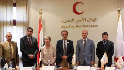 الهلال الأحمر المصري يستضيف الاجتماع الأول للجمعيات بدول شمال إفريقيا 