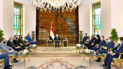 السيسي يستقبل رئيس وزراء ألبانيا بقصر الاتحادية