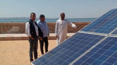 الرئيس التنفيذي للمتحف القومى في جولة تفقدية للمعابد الأثرية بعمدا والسبوع الأثرية