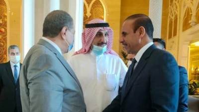 سعفان يبحث مع نظيرة العراقي أوجه التعاون المشترك بين البلدين