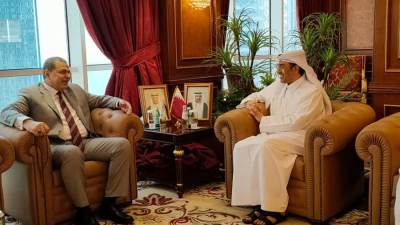 "سعفان" يبحث مع وزير عمل قطر العلاقات الثنائية وتذليل عقبات العمالة المصرية