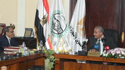 بروتوكول تعاون بين وزارة التموين والتجارة الداخلية ومجلس الوحدة الاقتصادية العربية