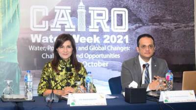 نبيلة مكرم: هناك ارتباط وثيق بين الهجرة ونقص المياه