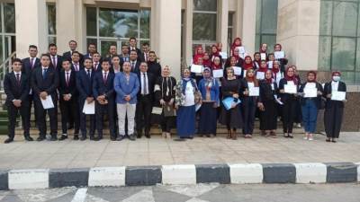 طلاب"جامعة الفيوم"يشاركون في فعاليات  برنامج "نحو رؤية شبابية لمجابهة التطرف والإرهاب"