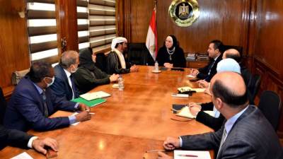 "جامع" تبحث مع الهيئة العربية للاستثمار والانماء الزراعي توسيع استثماراتها في مصر