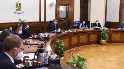 رئيس الوزراء يلتقي أعضاء المجلس التنفيذي للصندوق الدولي للتنمية الزراعية "إيفاد"