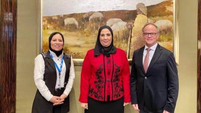 "القباج" تلقتي المدير الإقليمي لبرنامج الأمم المتحدة للمتطوعين لبحث سبل التعاون