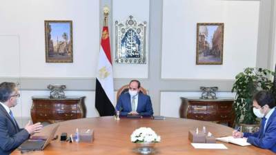 "السيسي" يوجه باستمرار نهج الفعاليات المصرية المبهرة للعالم في احتفالية طريق الكباش