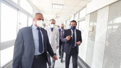 وزير التعليم العالي يتفقد أعمال تطوير مستشفى الثدي التابع للمعهد القومي للأورام